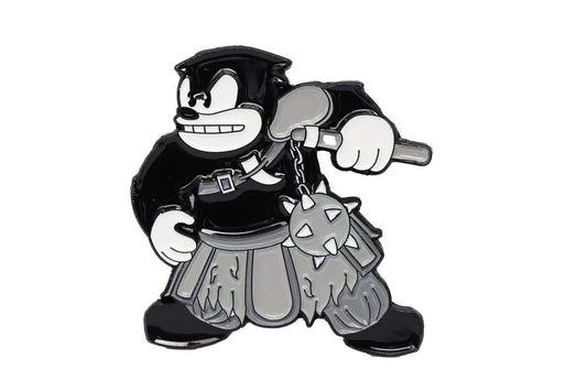 Foam Brain Games - Dice Boat Willie: Barbarian (Enamel Pin)