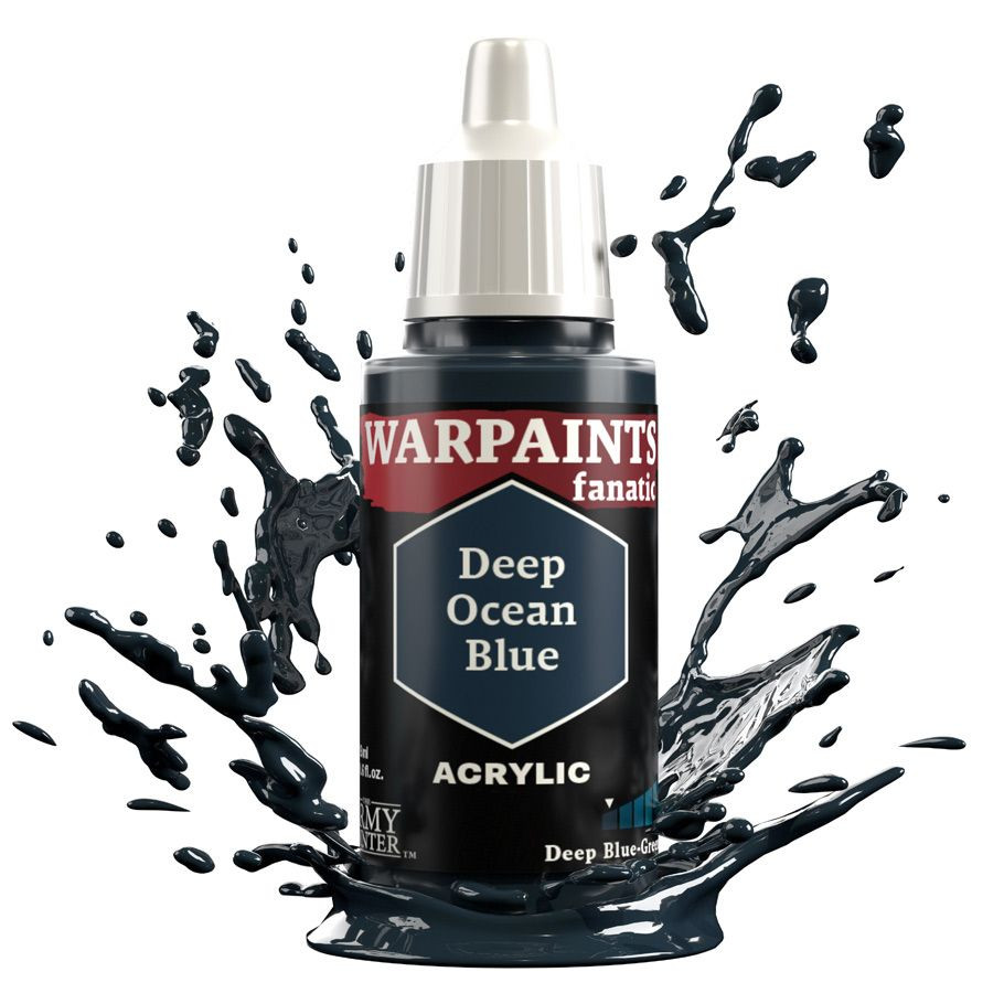 The Army Painter - Warpaints Fanatic: Deep Ocean Blue (18ml)