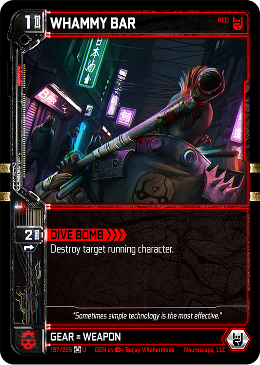 Neuroscape TCG - Whammy Bar GEN-197