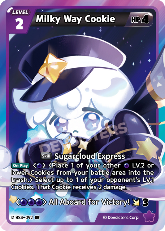 CookieRun TCG - Milky Way Cookie [BS4-092 SR]