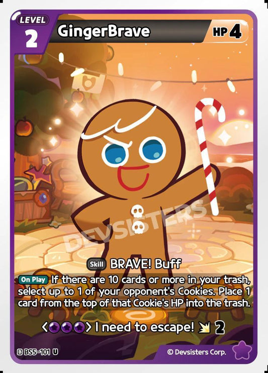CookieRun TCG - GingerBrave [BS5-101 U]