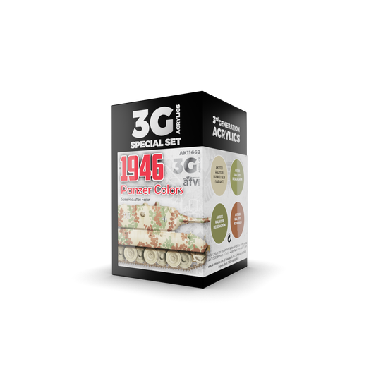 AK Interactive - 3G Special Set: 1946 Panzer Colors (4ct)