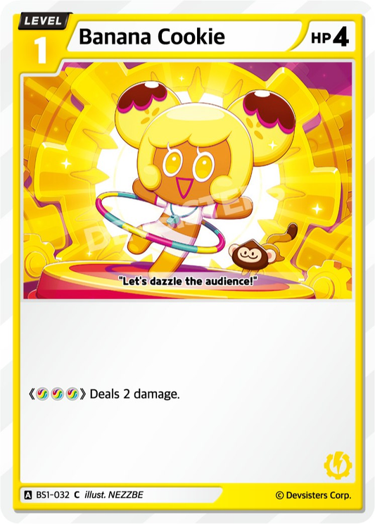 CookieRun TCG - Banana Cookie [BS1‑032 C]