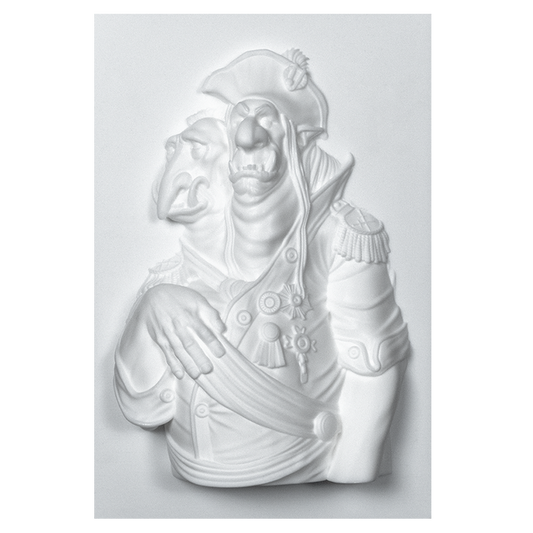 Monument Hobbies - Texture Trainer Frameable #3 - General Private Kronk & Thrug