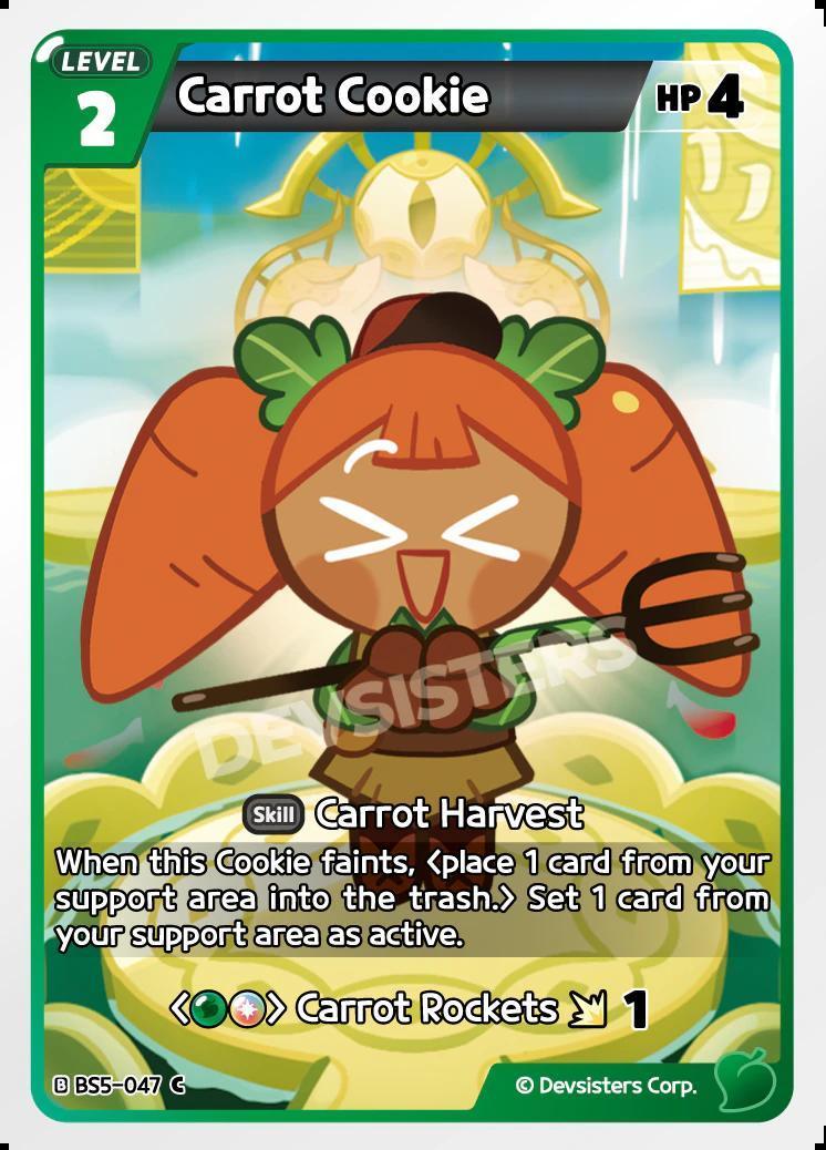 CookieRun TCG - Carrot Cookie [BS5-047 C]