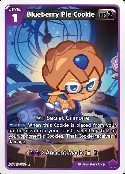 CookieRun TCG - Blueberry Pie Cookie [ST10-006 C]