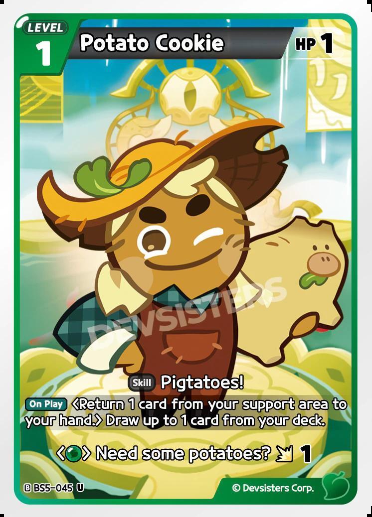 CookieRun TCG - Potato Cookie [BS5-045 U]