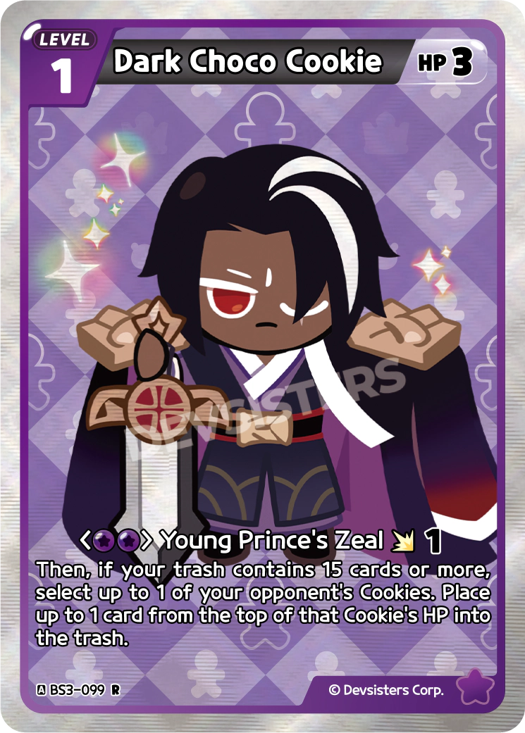 CookieRun TCG - Dark Choco Cookie [BS3-099 R]
