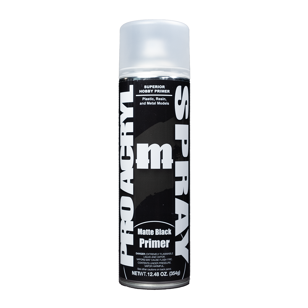 Monument Hobbies - PRO Acryl SPRAY - Matte Black Primer
