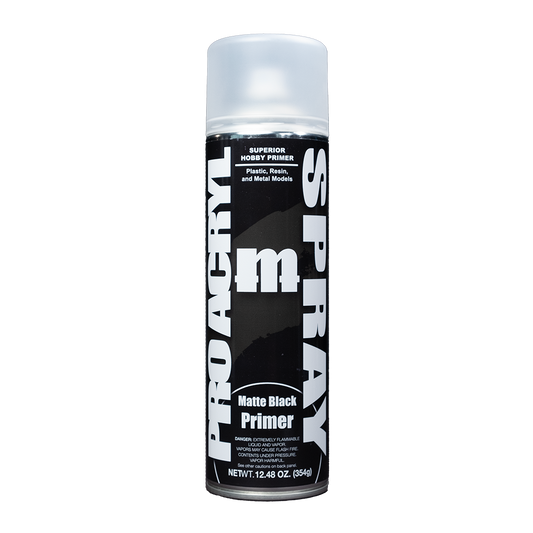 Monument Hobbies - PRO Acryl SPRAY - Matte Black Primer