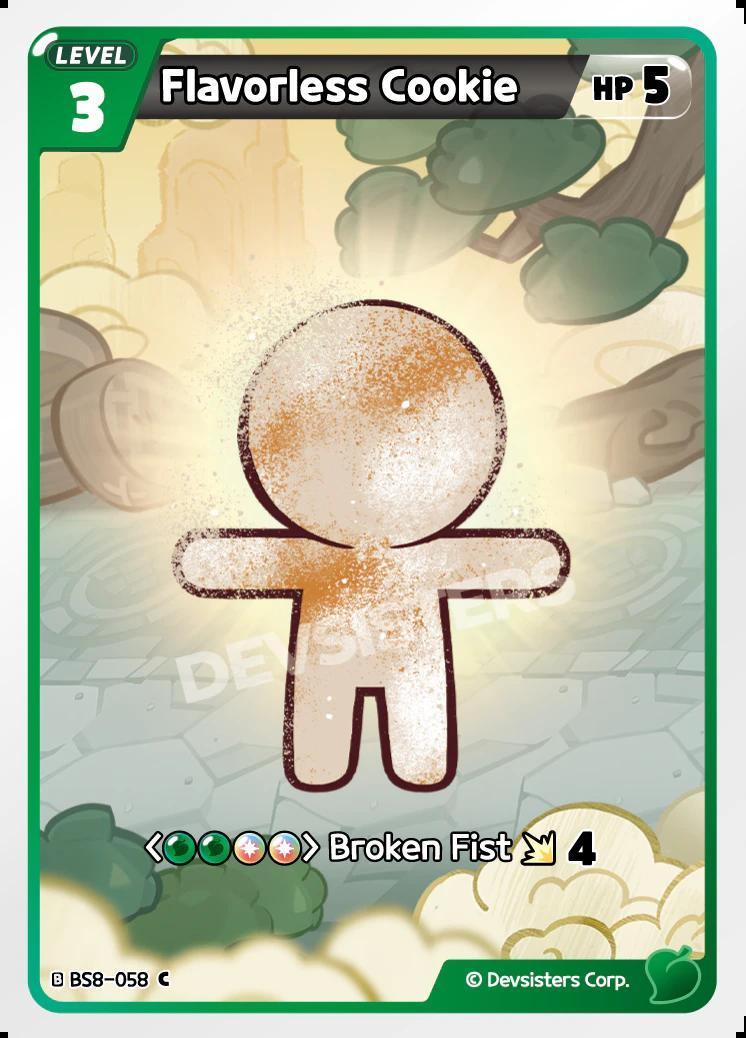 CookieRun TCG - Flavorless Cookie [BS8-058 C]