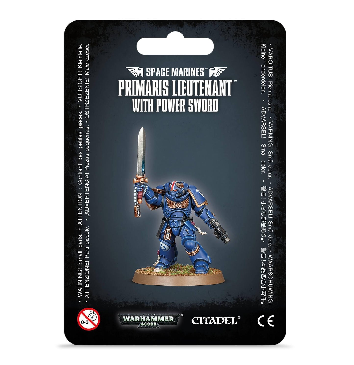 Warhammer 40,000 - Space Marines: Primaris Lieutenant With Power Sword