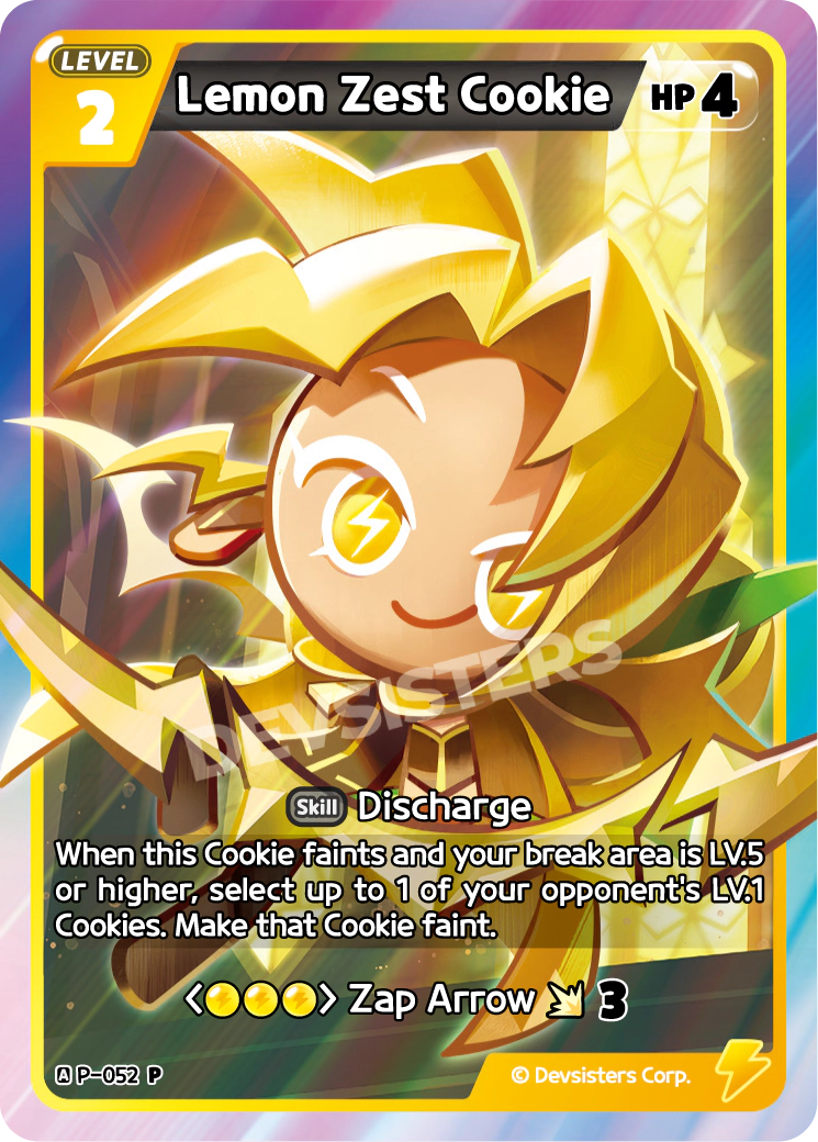 CookieRun TCG - Lemon Zest Cookie [P-052]