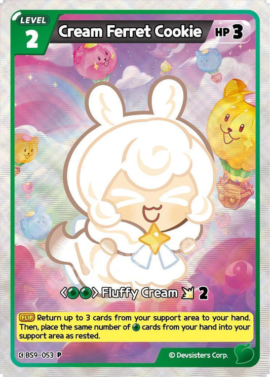 CookieRun TCG - Cream Ferret Cookie [BS9-053 P]