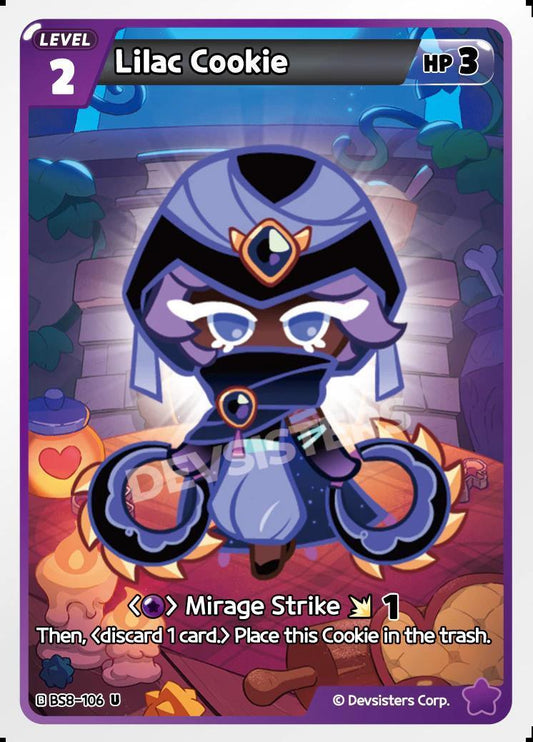 CookieRun TCG - Lilac Cookie [BS8-106 U]