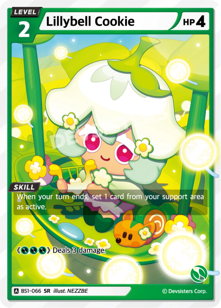 CookieRun TCG - Lilybell Cookie [BS1-066 SR]