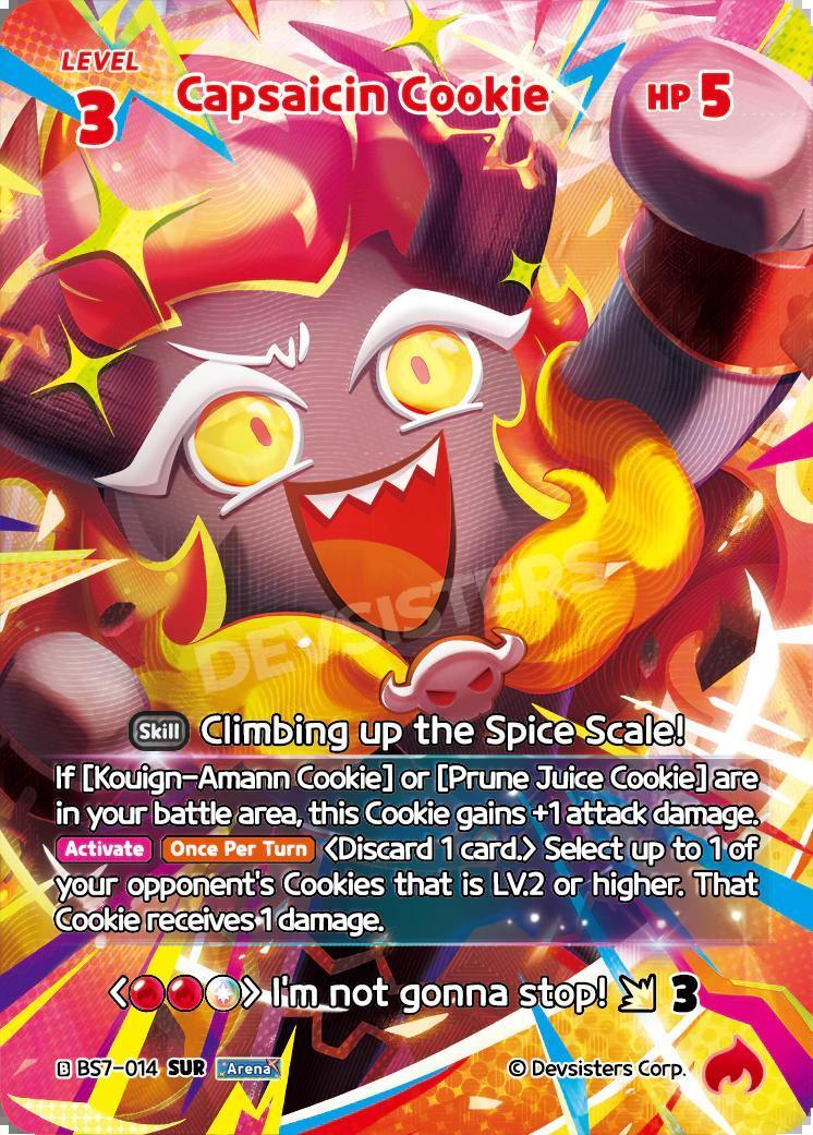 CookieRun TCG - Capsaicin Cookie [BS7-014 SUR]