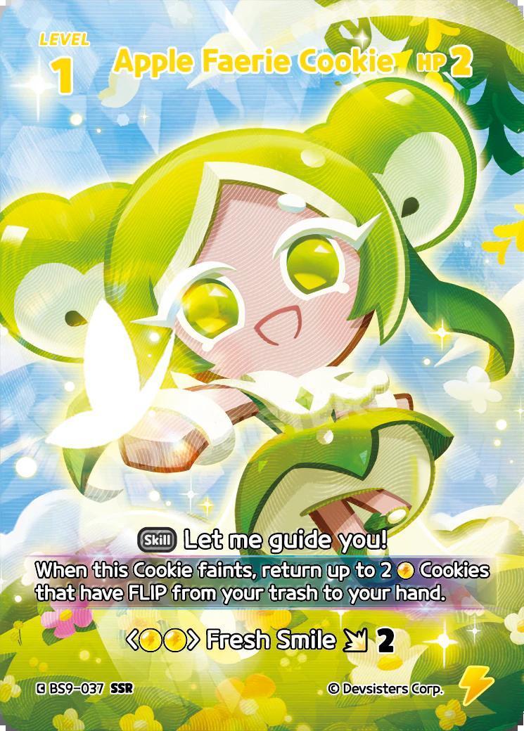 CookieRun TCG - Apple Faerie Cookie [BS9-037 SSR]
