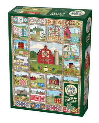 Cobble Hill - Quilt Country Puzzle (1000 Piece)