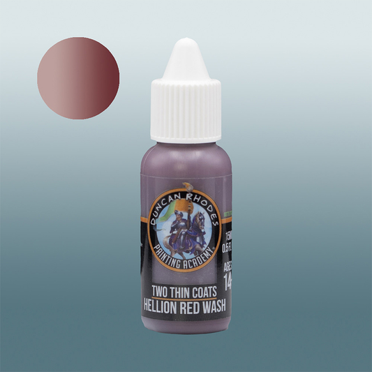 Two Thin Coats - Hellion Red Wash (15ml)