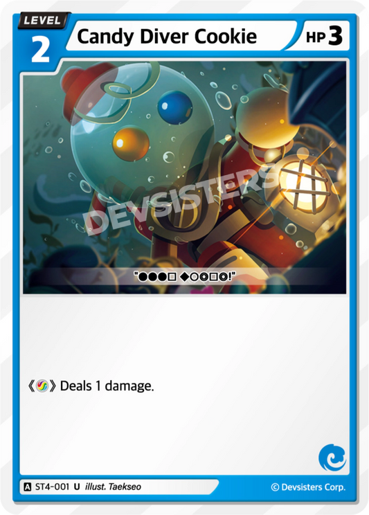 CookieRun TCG - Candy Diver Cookie [ST4-001 U]