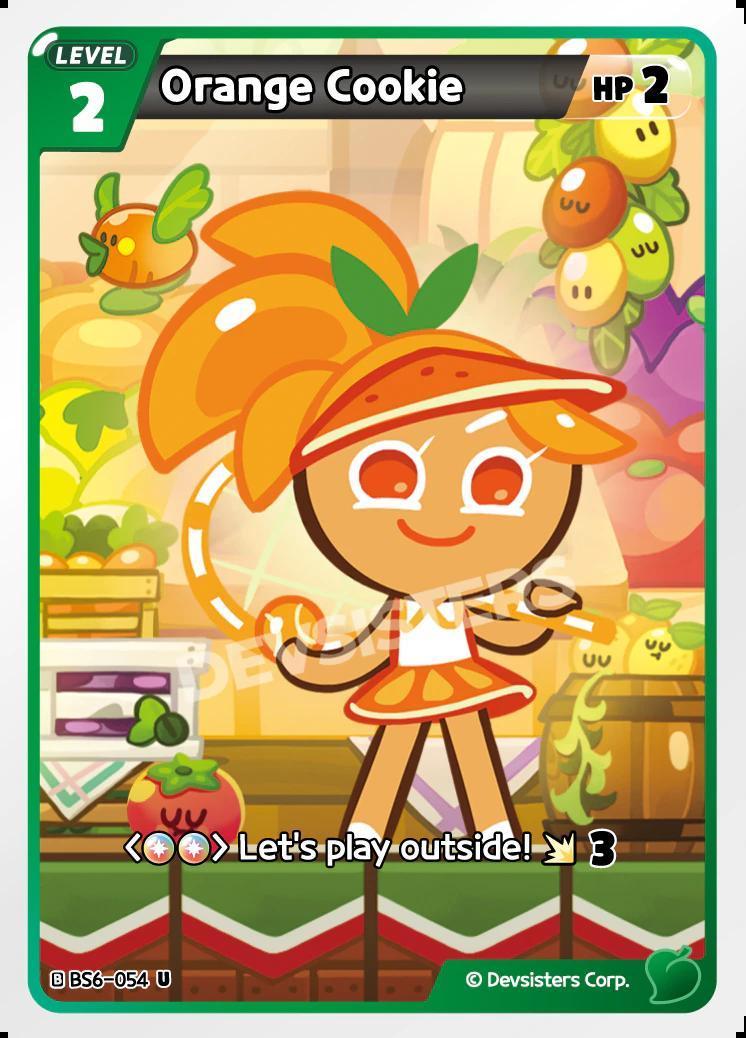 CookieRun TCG - Orange Cookie [BS6-054 U]