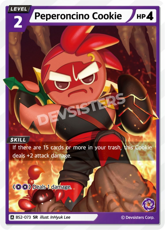 CookieRun TCG - Peperoncino Cookie [BS2-073 SR]