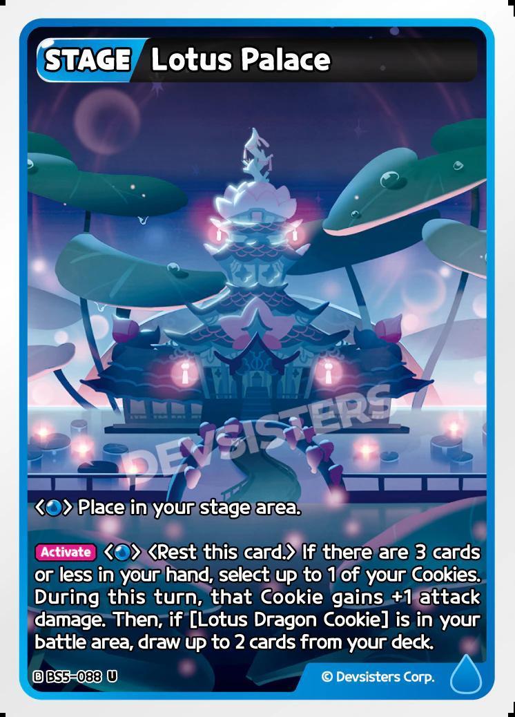 CookieRun TCG - Lotus Palace [BS5-088 U]