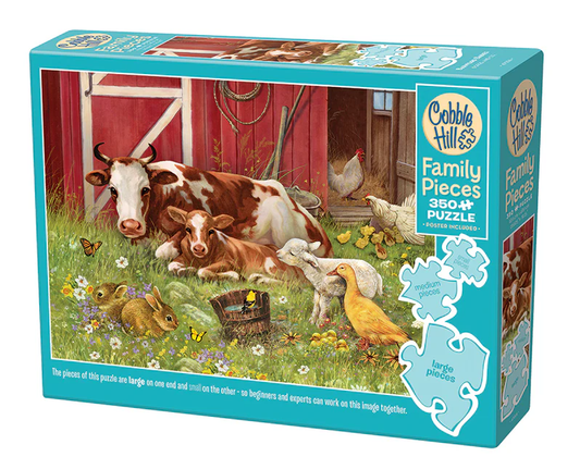 Cobble Hill - Barnyard Babies Puzzle (350 Pieces)