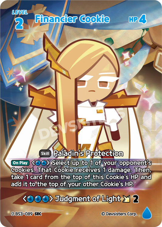 CookieRun TCG - Financier Cookie [BS3-089 SEC]