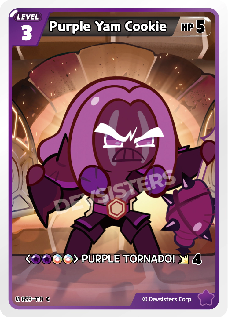 CookieRun TCG - Purple Yam Cookie [BS3-110 C]