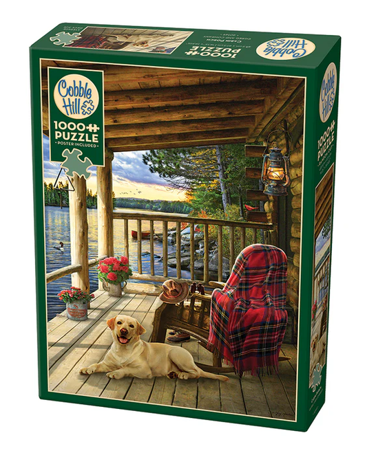 Cobble Hill - Cabin Porch Puzzle (1000 Piece)