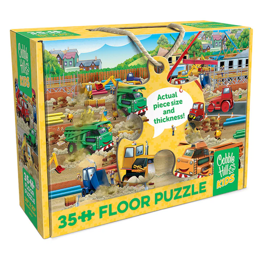 Cobble Hill - Construction Zone Floor Puzzle (35 Piece)
