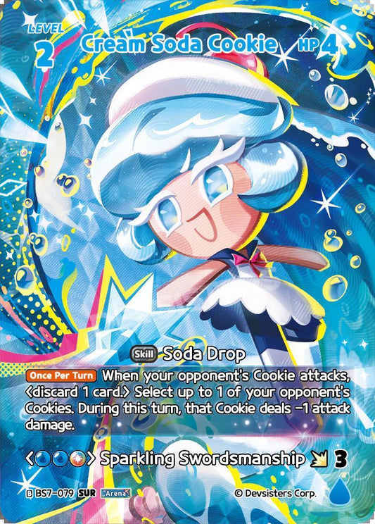 CookieRun TCG - Cream Soda Cookie [BS7-079 SUR]