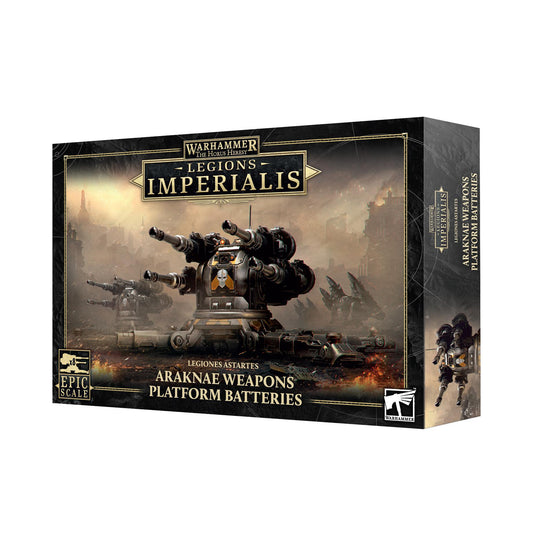 Warhammer The Horus Heresy - Legions Imperialis: Araknae Weapons Platform Batteries