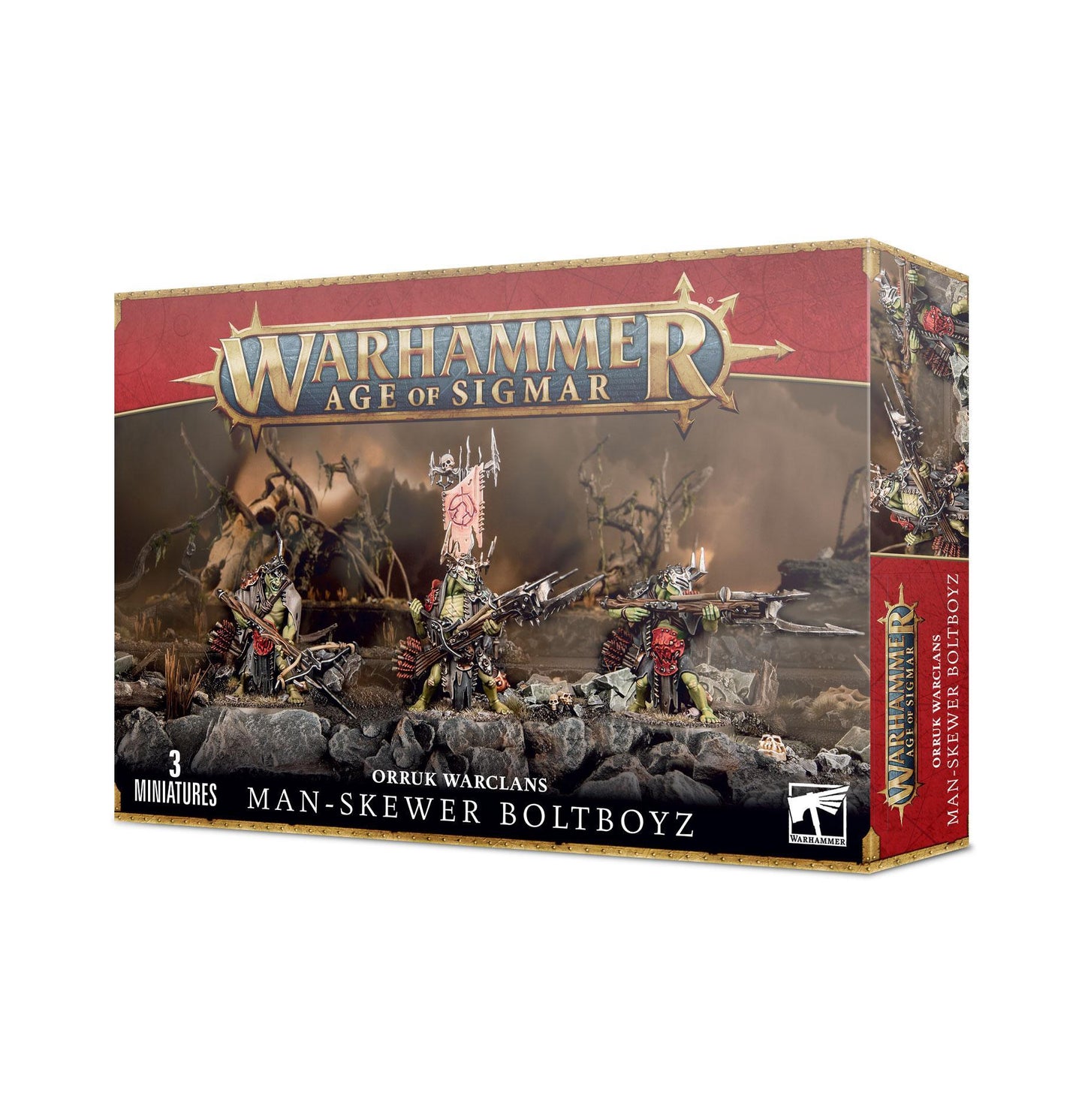 Warhammer Age of Sigmar - Orruk Warclans: Man-Skewer Boltboyz
