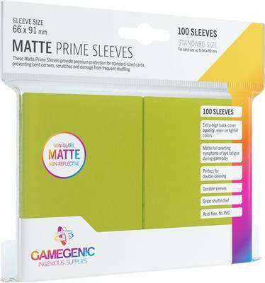 GameGenic - MATTE PRIME Sleeves Standard 100 count