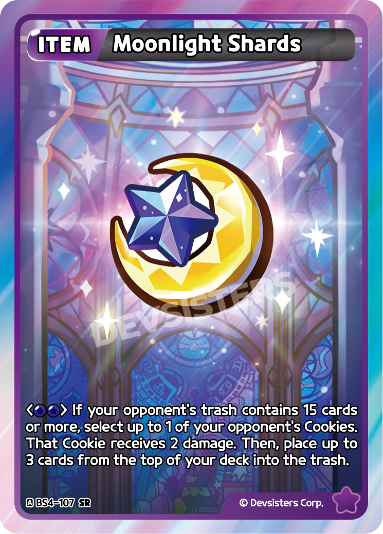 CookieRun TCG - Moonlight Shards [BS4-107 SR]