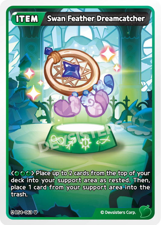 CookieRun TCG - Swan Feather Dreamcatcher [BS4-063 U]