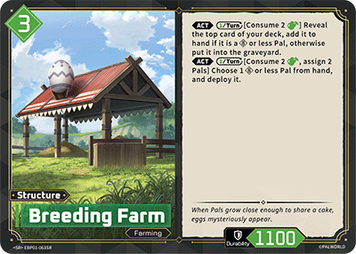 Palworld TCG - Breeding Farm [EBP01-063SR]