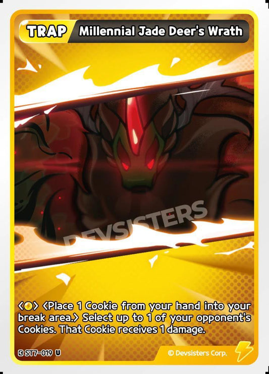 CookieRun TCG - Millennial Jade Deer's Wrath [ST7-019 U]