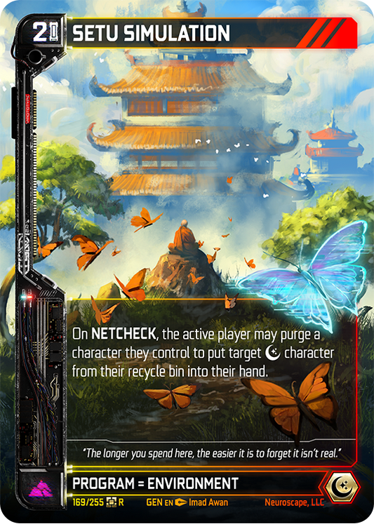 Neuroscape TCG - Setu Simulation GEN-169
