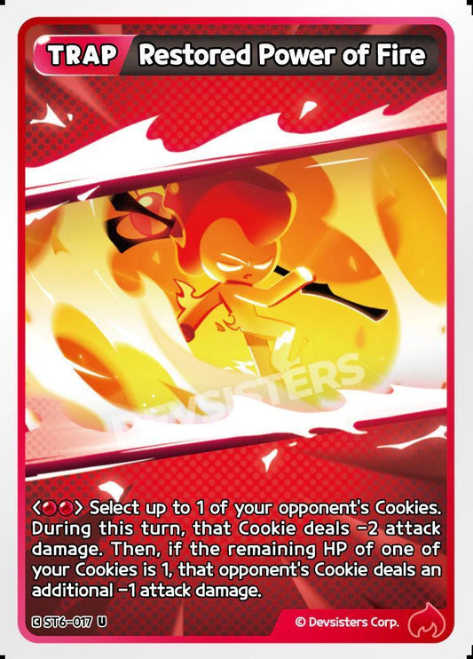 CookieRun TCG - Restored Power of Fire [ST6-017 U]
