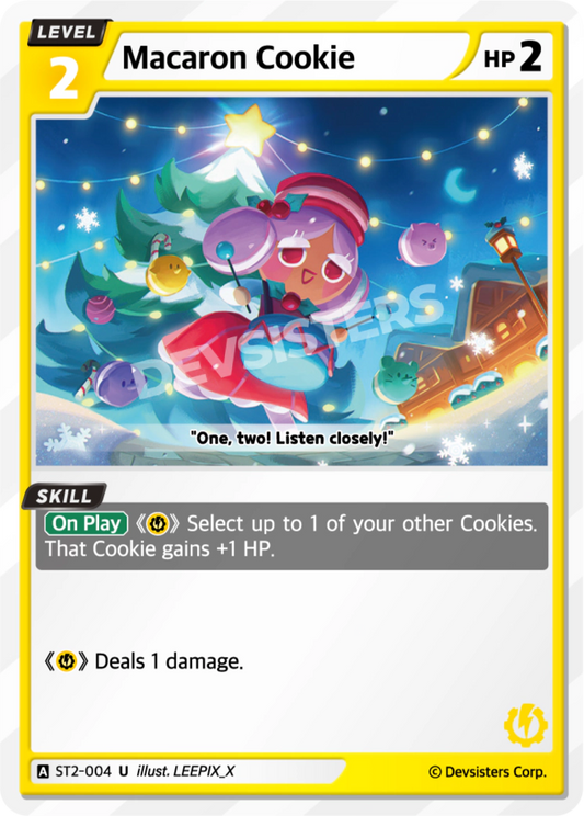CookieRun TCG - Macaron Cookie [ST2-004 U]