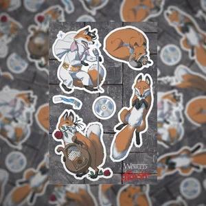 World of Trash - Waterproof Vinyl Sticker Sheets