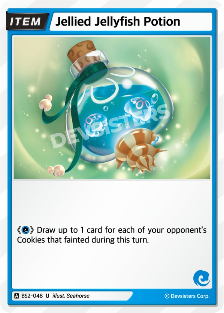 CookieRun TCG - Jellied Jellyfish Potion [BS2-048 U]