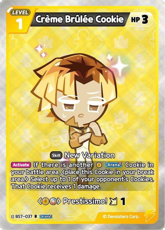 CookieRun TCG - Crème Brûlée Cookie [BS7-037 R]