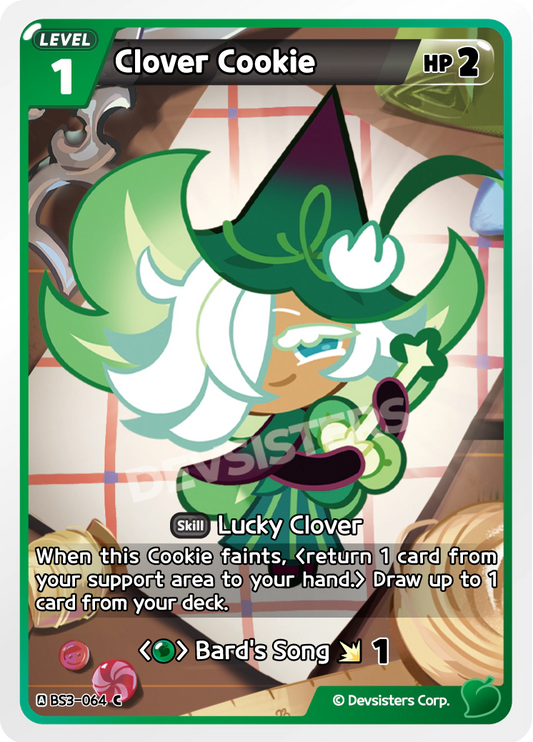 CookieRun TCG - Clover Cookie [BS3-064 C]