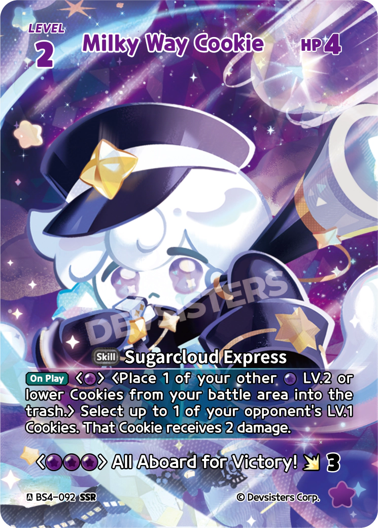 CookieRun TCG - Milky Way Cookie [BS4-092 SSR]