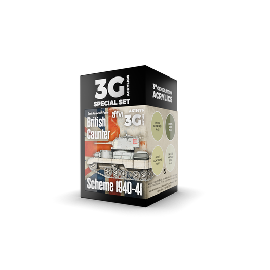 AK Interactive - 3G Special Set: British Caunter Scheme 1940-41 (4ct)